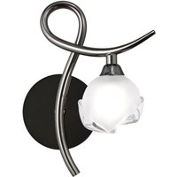 MBCR Fragma Light Black Chrome Wall Lamp