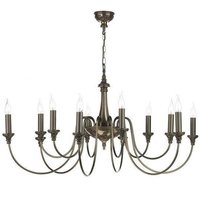 David Hunt Lighting BAI Bailey Light Ceiling Pendant in Bronze