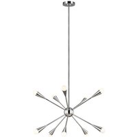 FE-JAX-PN Jax Light Chandelier In Polished Nickel