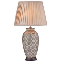Dar LOU Louise Table Lamp, Base Only