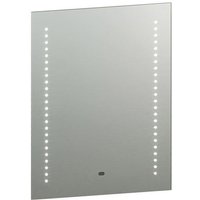 Spegel LED Illuminated Bathroom Mirror in Matt Silver