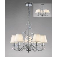 Diyas IL + ILS Willow Ceiling Pendant Light with Shades