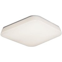 Mantra M Quatro Small LED CeilingWall Light In White - Length: mm