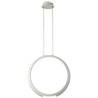 Mantra M Ring LED Ceiling Pendant Light in Matt White