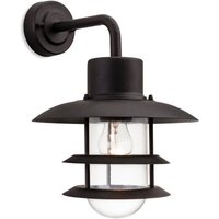 Firstlight BK Austin One Light Outside Wall Lantern Light In Black
