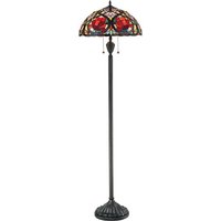 QZ-LARISSA-FL Larissa Tiffany Bronze Floor Lamp