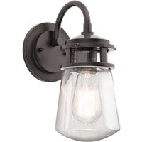 KL-LYNDON-S-AZ Lyndon Small Exterior Wall Lantern Bronze