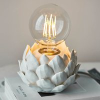 Endon Artichoke Table Lamp In Oatmeal Crackle Glaze