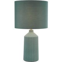 Dar Wisebuys Chloris Large Table Lamp In Green With Shade