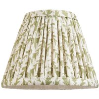 Endon Leaf Tapered Lamp Shade In Herb Garden Green