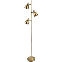Firstlight AB Vogue Light Floor Lamp In Antique Brass
