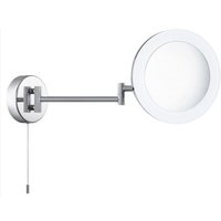 Searchlight CC LED Chrome Bathroom Magnifying Mirror Light