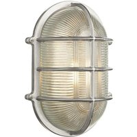 David Hunt Lighting ADM Admiral One Light Outdoor Wall Light In Nickel