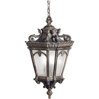 Elstead KL-TOURNAI- Tournai Light X-Large Chain Ceiling Lantern Light In Londonderry