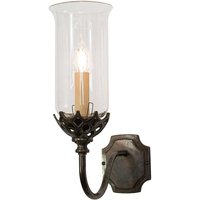 G Gothic Light Wall Light With Glass - product_finish:Antique