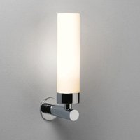Astro Tube bathroom wall light in polished chrome