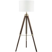 Dar EAS + PYR Easel Tripod Floor Lamp with Shade