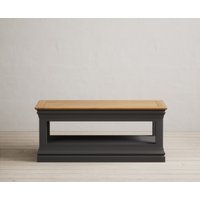 Charwood Oak and Charcoal Painted Coffee Table