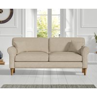 Darwin Natural Fabric Three Seater Sofa