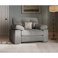 Helston Steel Fabric Armchair