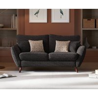 Palma Charcoal Chenille Fabric Seater Sofa