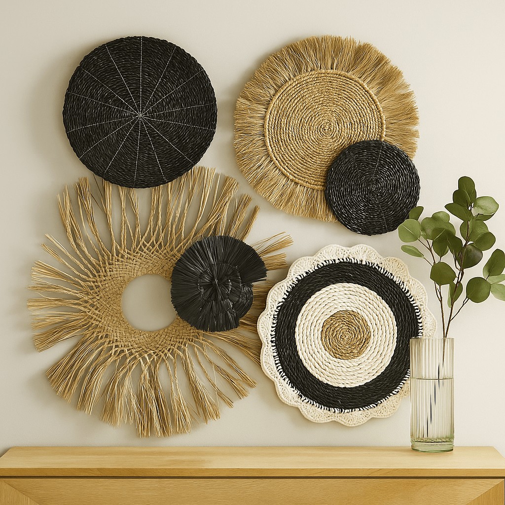 Wall Art Set of Natural Abu