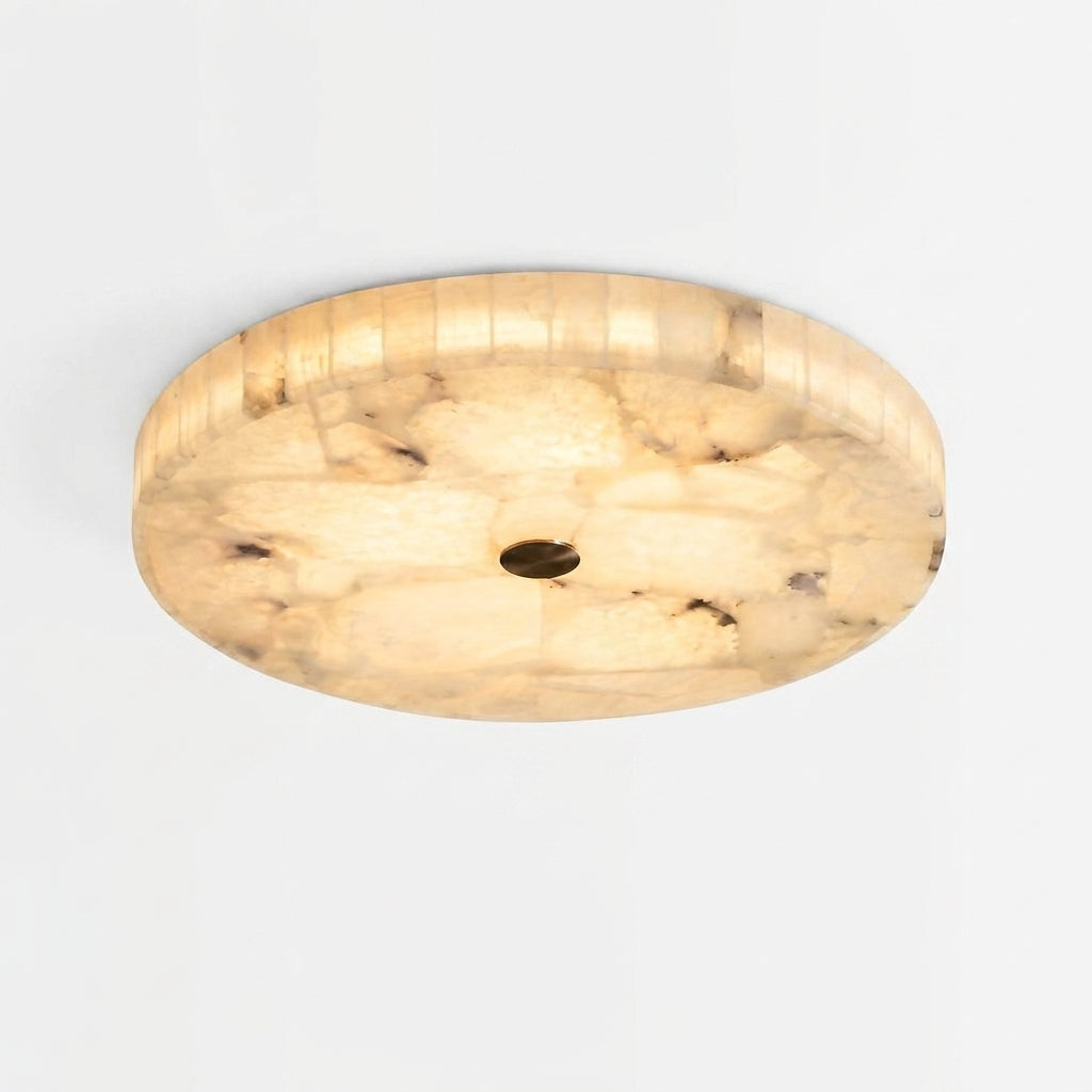 Araco Lumiere Loren Ceiling Light Alabaster LED Light colour W - D
