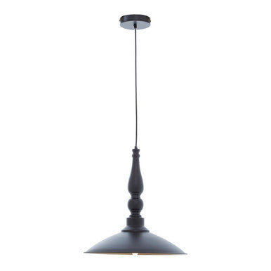 Large Black and Gold Pendant Light
