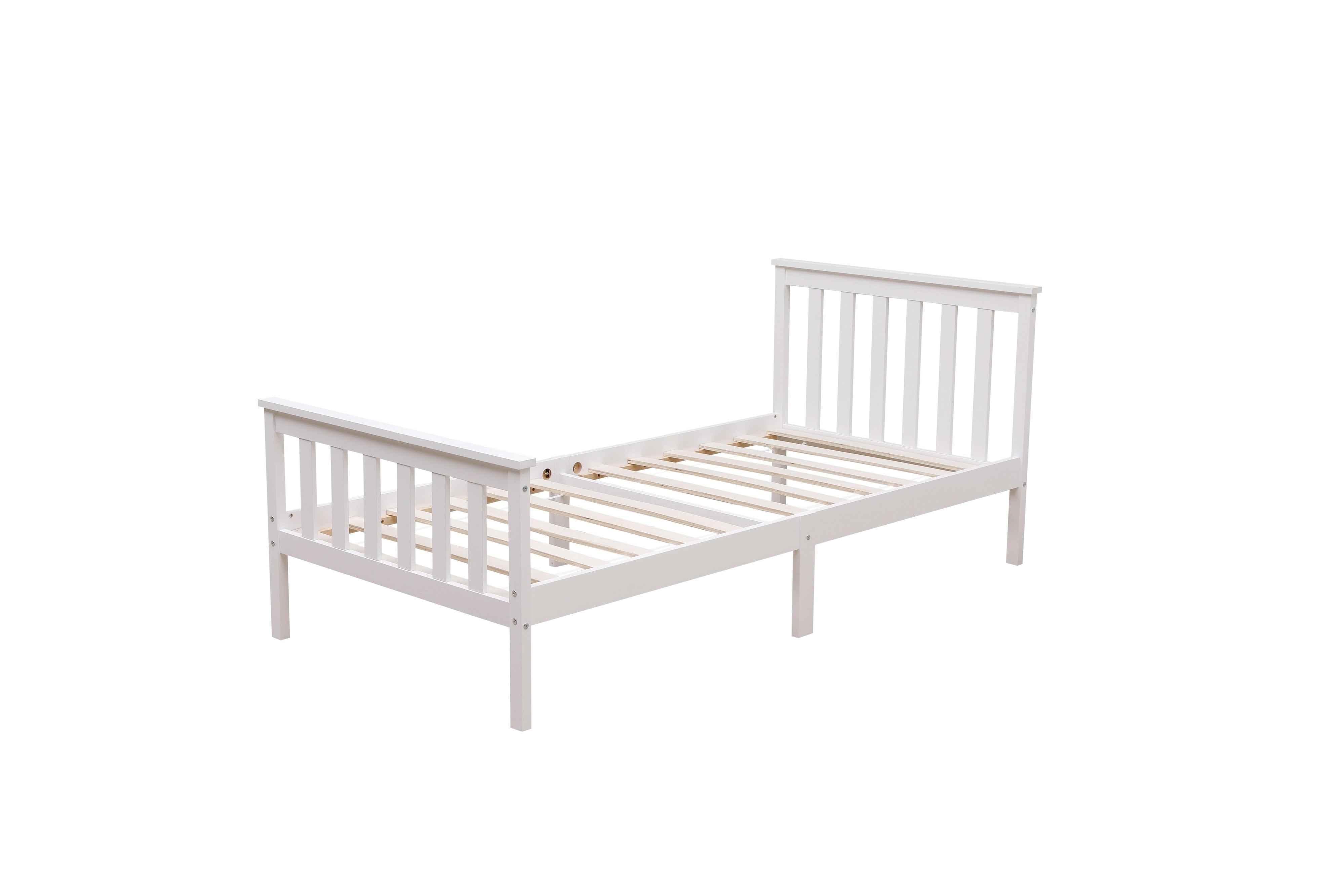 Starlight Beds Somnium Shaker Wooden Bed Frame White - ft King by