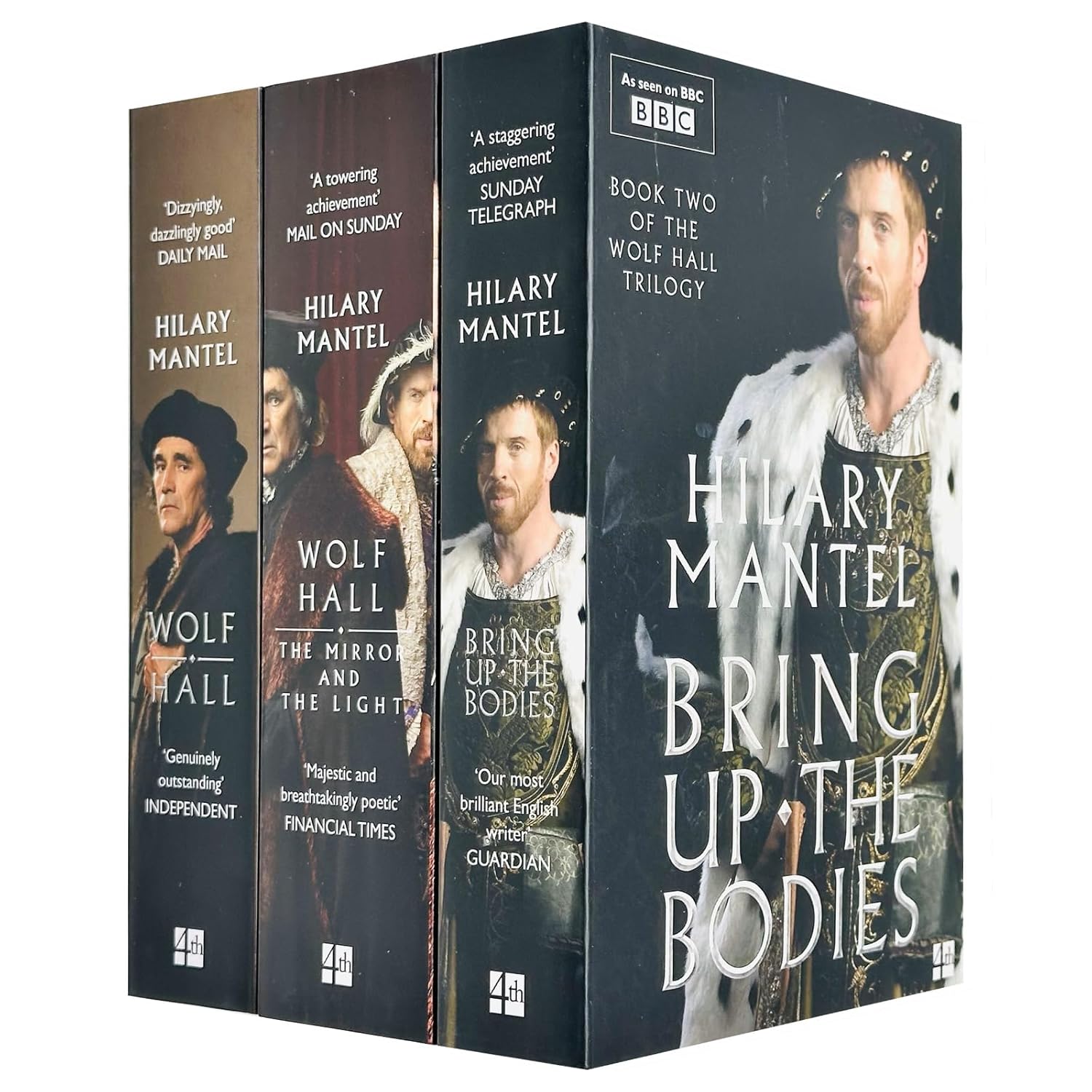 Wolf Hall Trilogy Books Collection Set By Hilary Mantel The Mirror and the Light