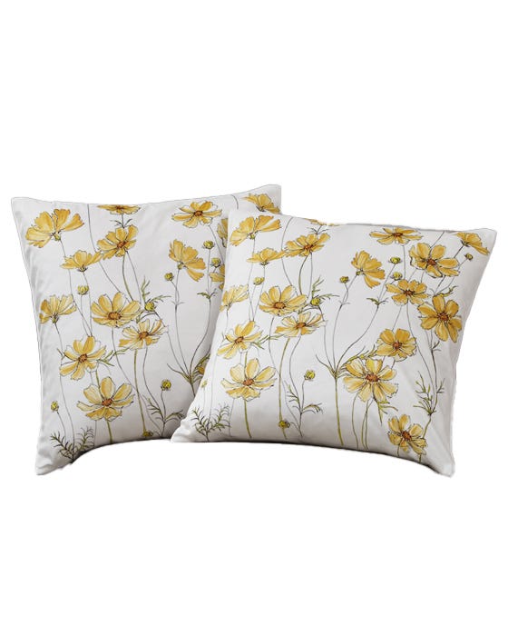 Damart Pack of Summer Meadow Cushion Covers