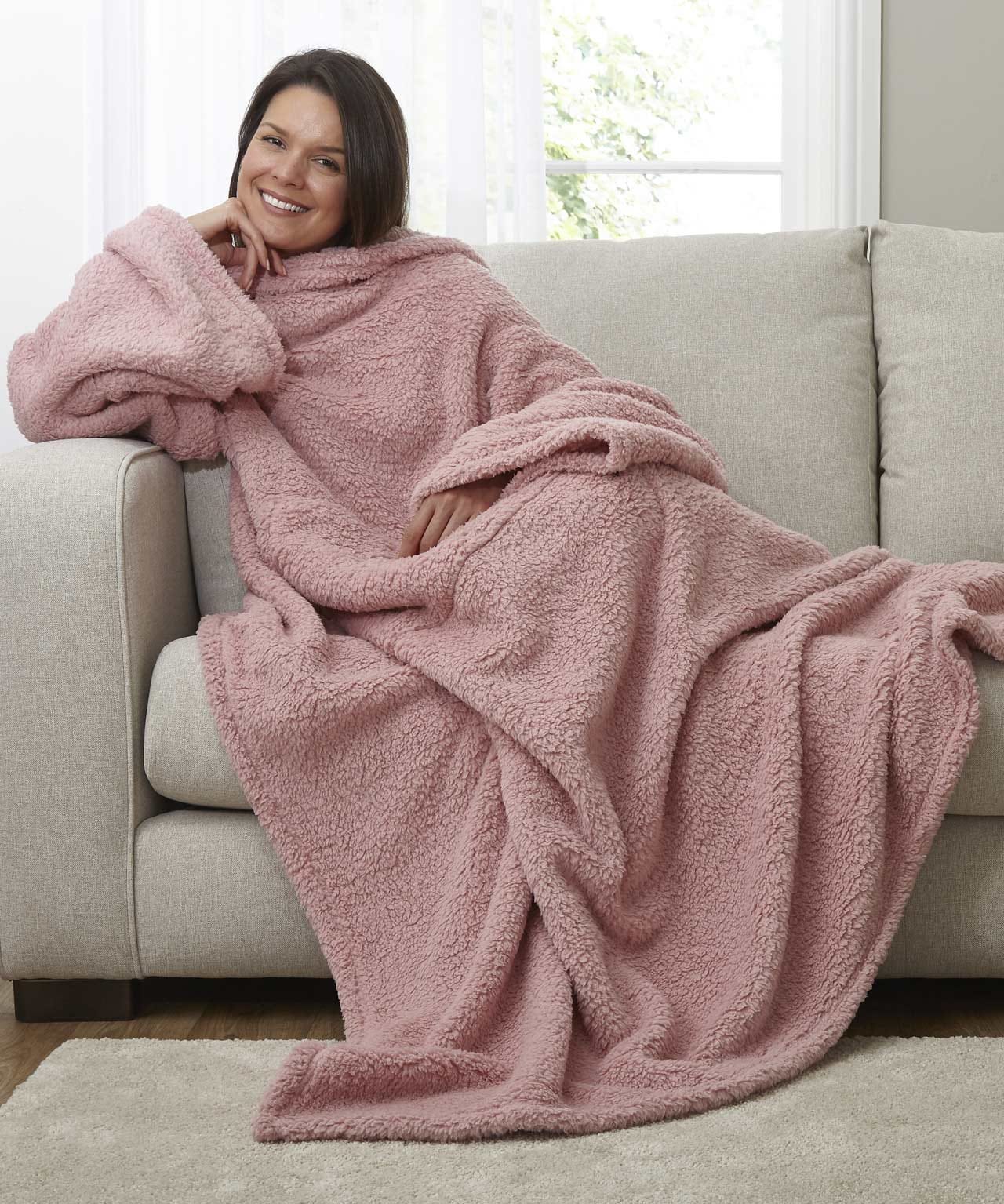 Damart Wearable Fleece Blanket