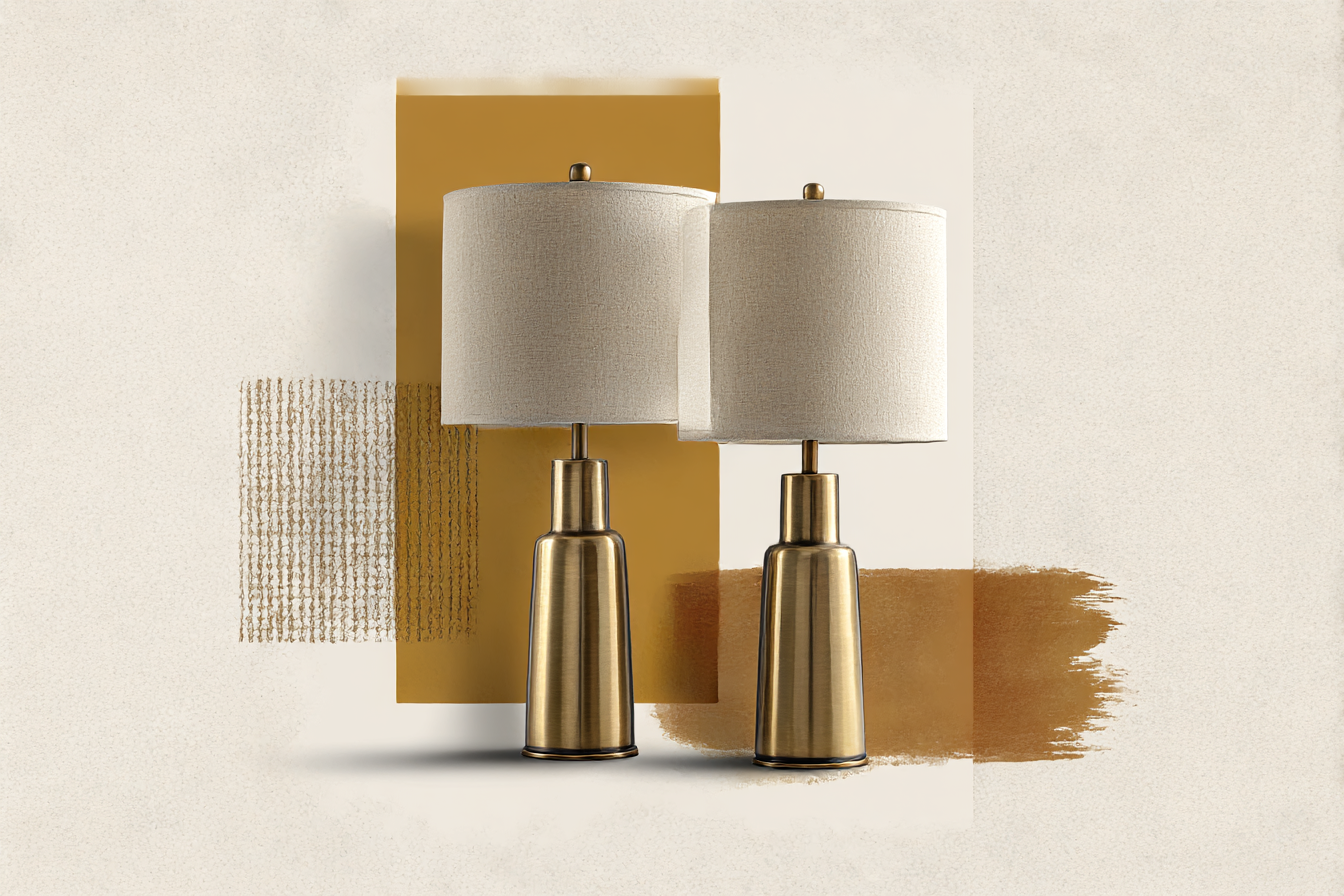 Antique Brass Table Lamps Worth the Surface