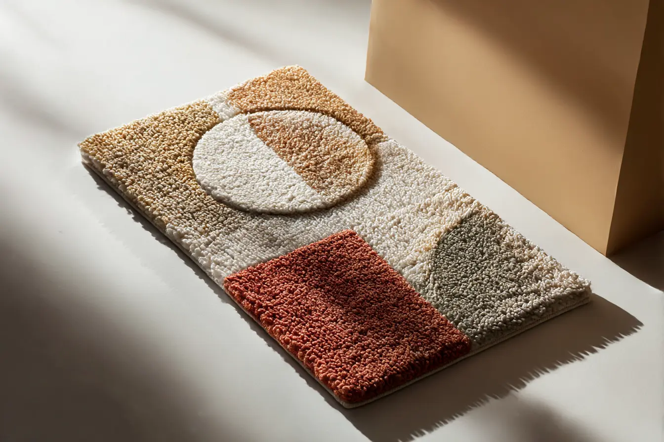 Bath Mats That Ground the Room