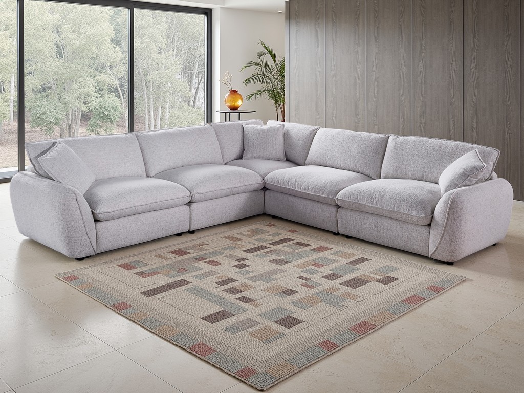 Luxurious Berlin Large Corner Sofa - Cloud-Like Comfort & Modern Style