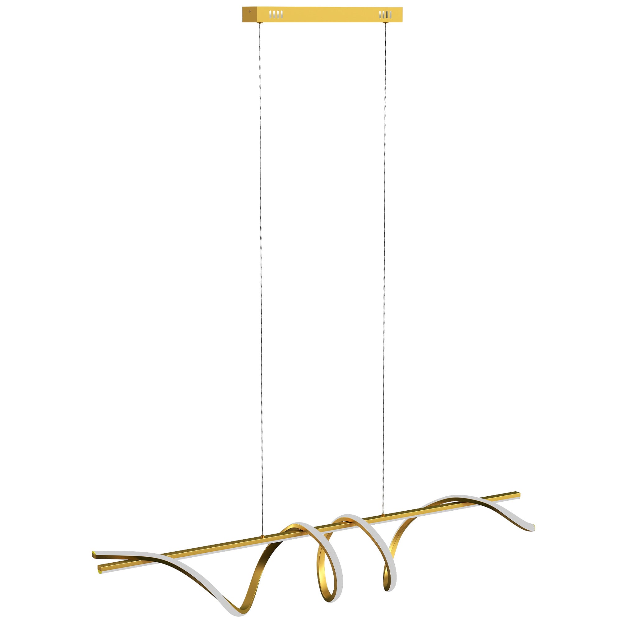 Pendant Light with Colour Temperatures - Silver Tone