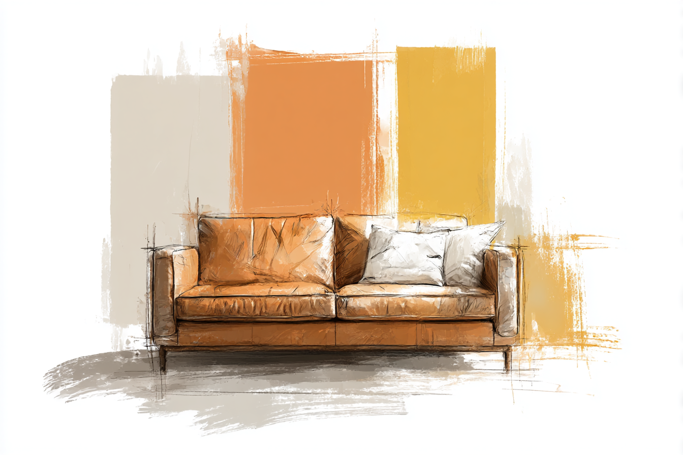 Leather Sofas Worth Building a Room Around