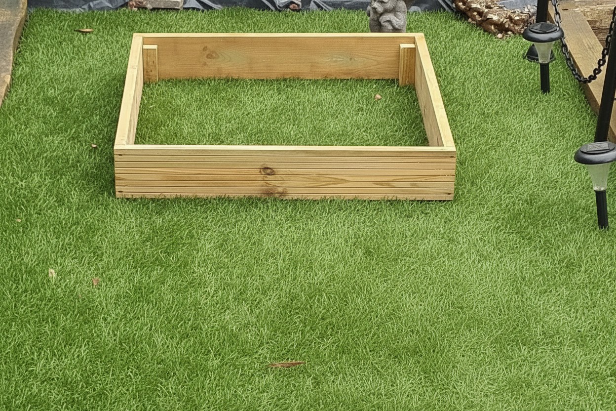 Tanalised Decking Timber Raised Bed Frame Planter - Board High .m m