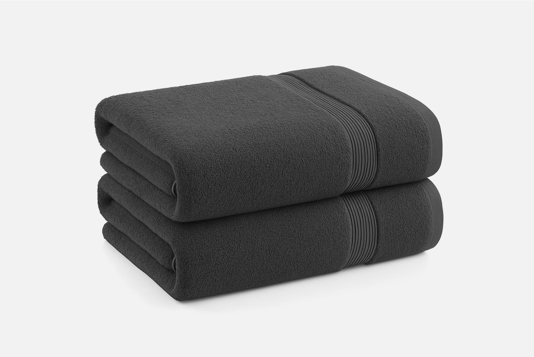 % Egyptian Cotton Super Soft Absorbent Bath Towels Sheet GSM - Grey Face Towel x
