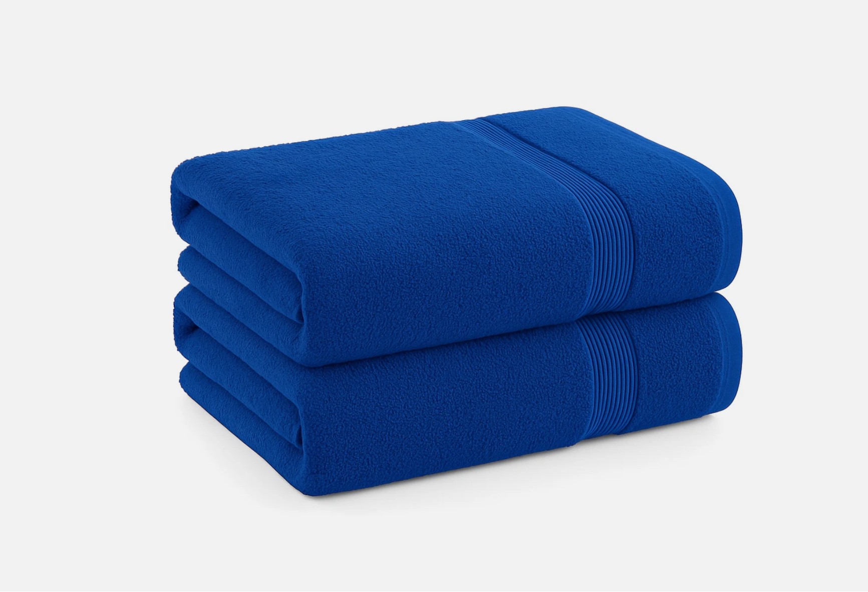 % Egyptian Cotton Super Soft Absorbent Bath Towels Sheet GSM - Royal Blue Bath Towel x