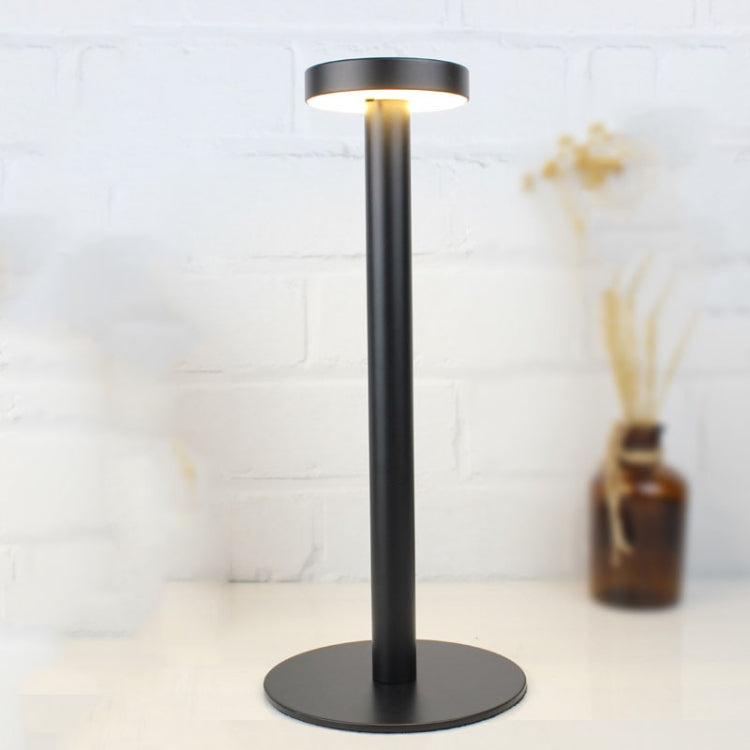 BC Student Eye Protection B Waterproof LED Table Lamp Bedside Bar Table Lamp, Black, White Storage, Ink Marble Pattern