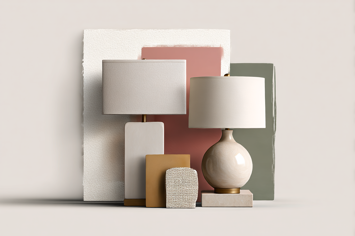 Table Lamps by Material and Finish