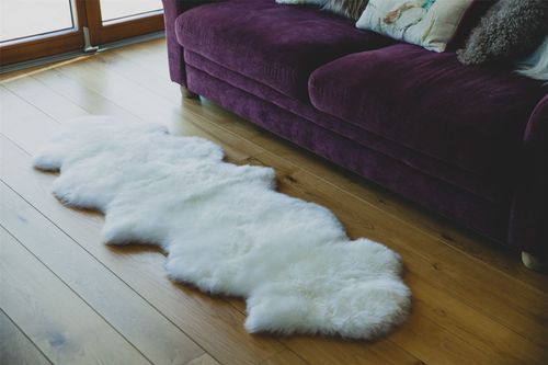 Nordvek Double Sheepskin Rug - Pelts Sewn End To End