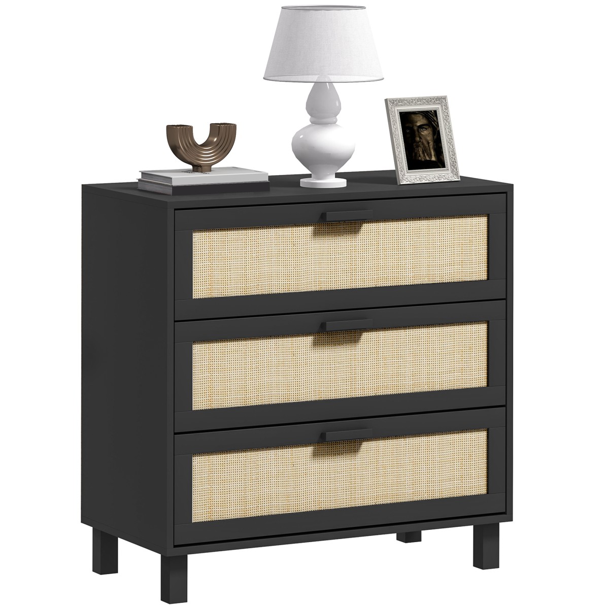HOMCOM Drawer Cabinet Storage Cupboard Sideboard Organiser