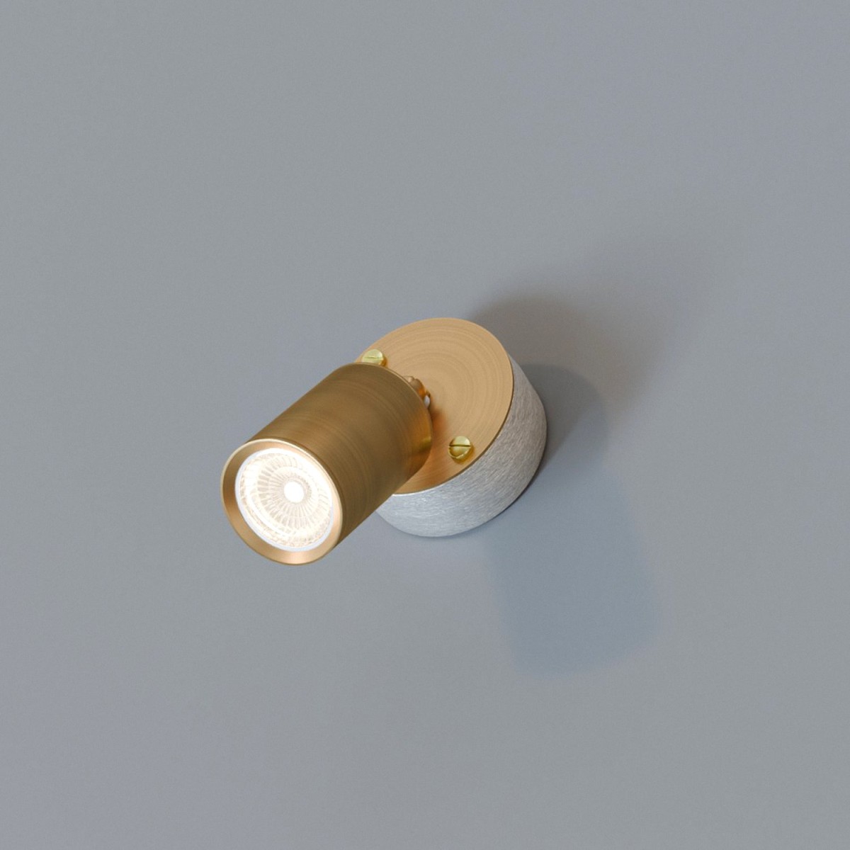 Rotatable Metal Wall Spotlight GU Conduit Light Fixture ~