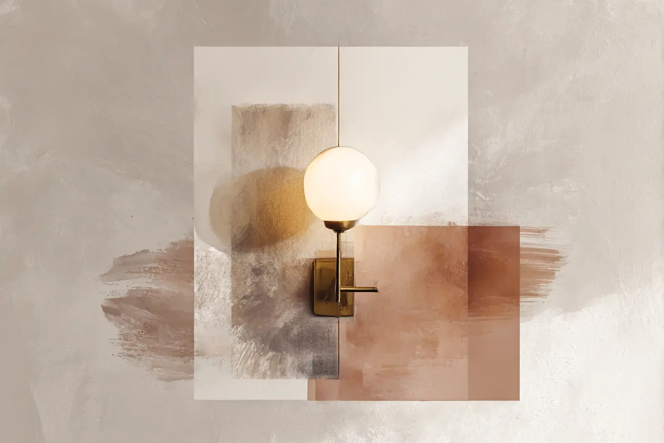 Wall Lights by Material and Finish