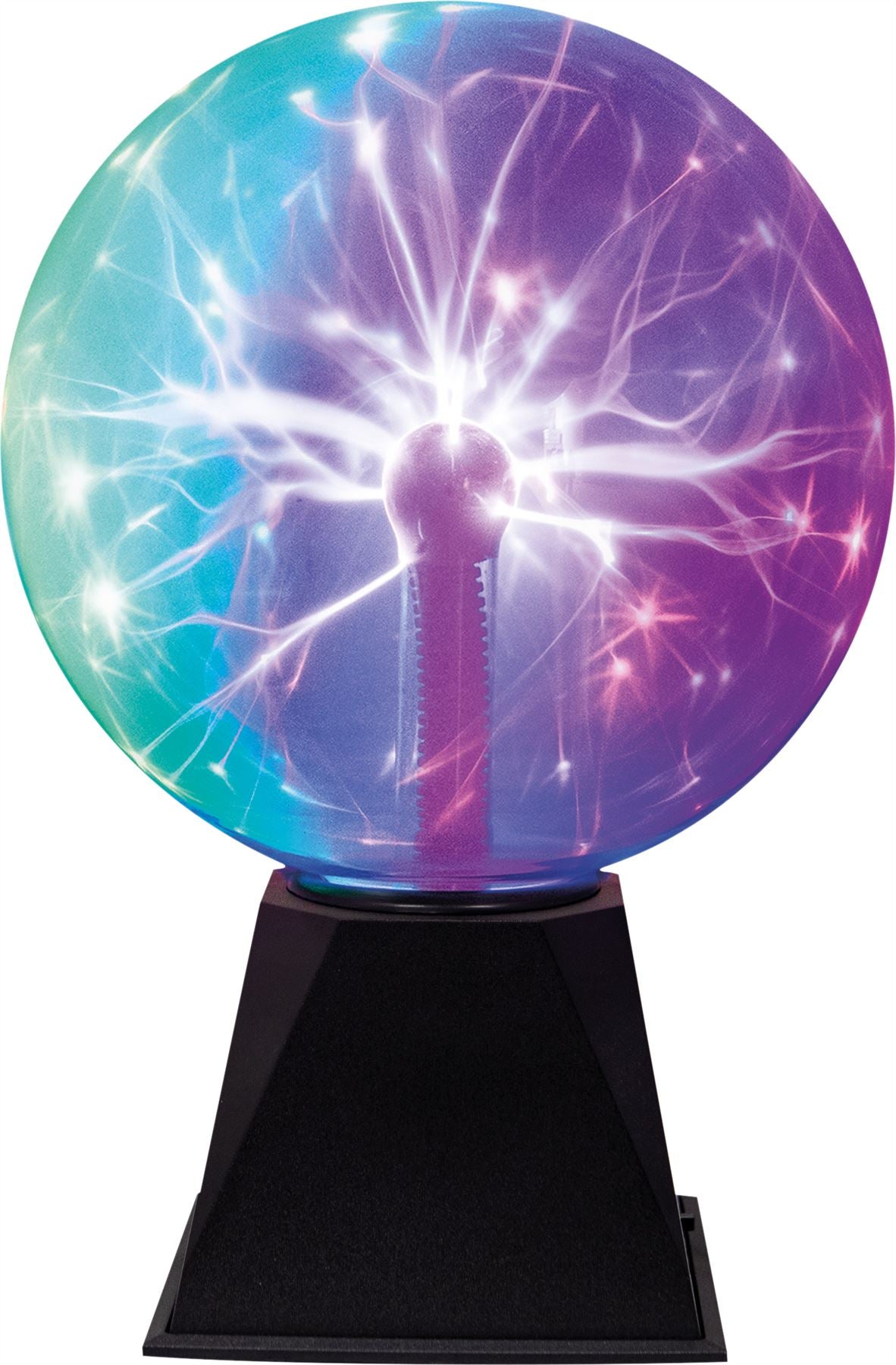 " Multi Colour Plasma Ball Globe Light Glowing Retro Lamp Touch Activated