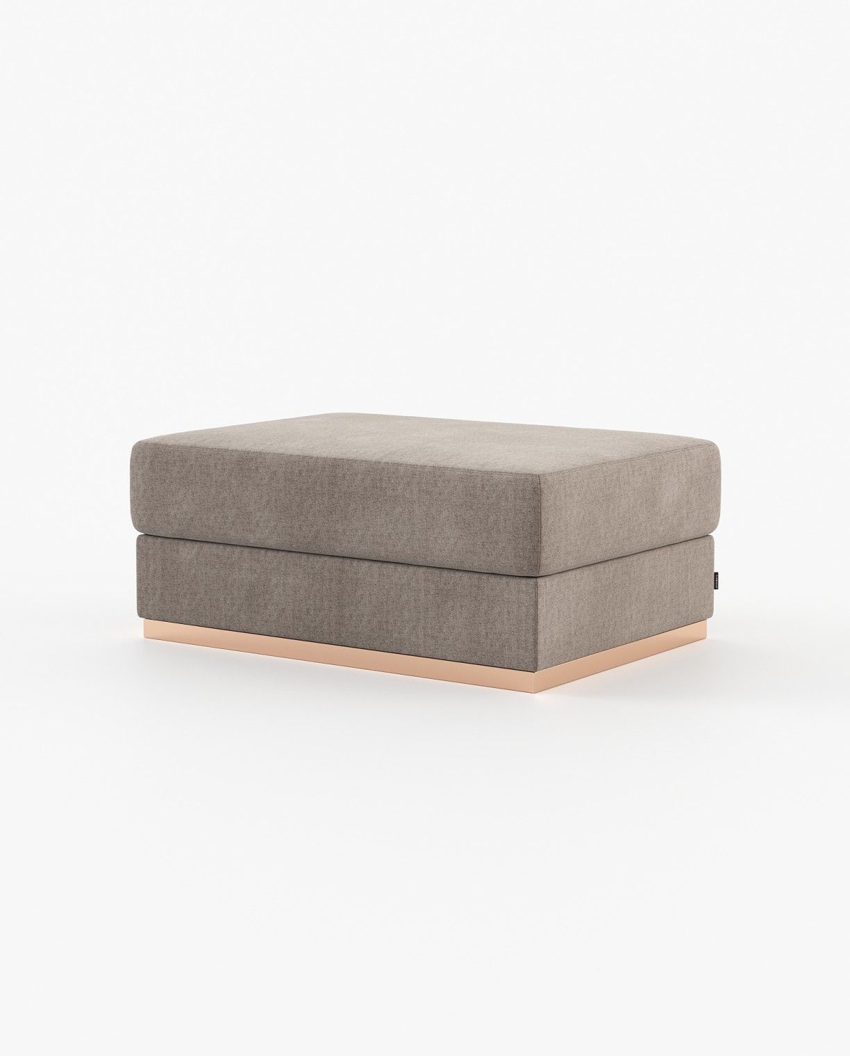 Laskasas CHARLIE Footstool & Pouf Xangai Taupe
