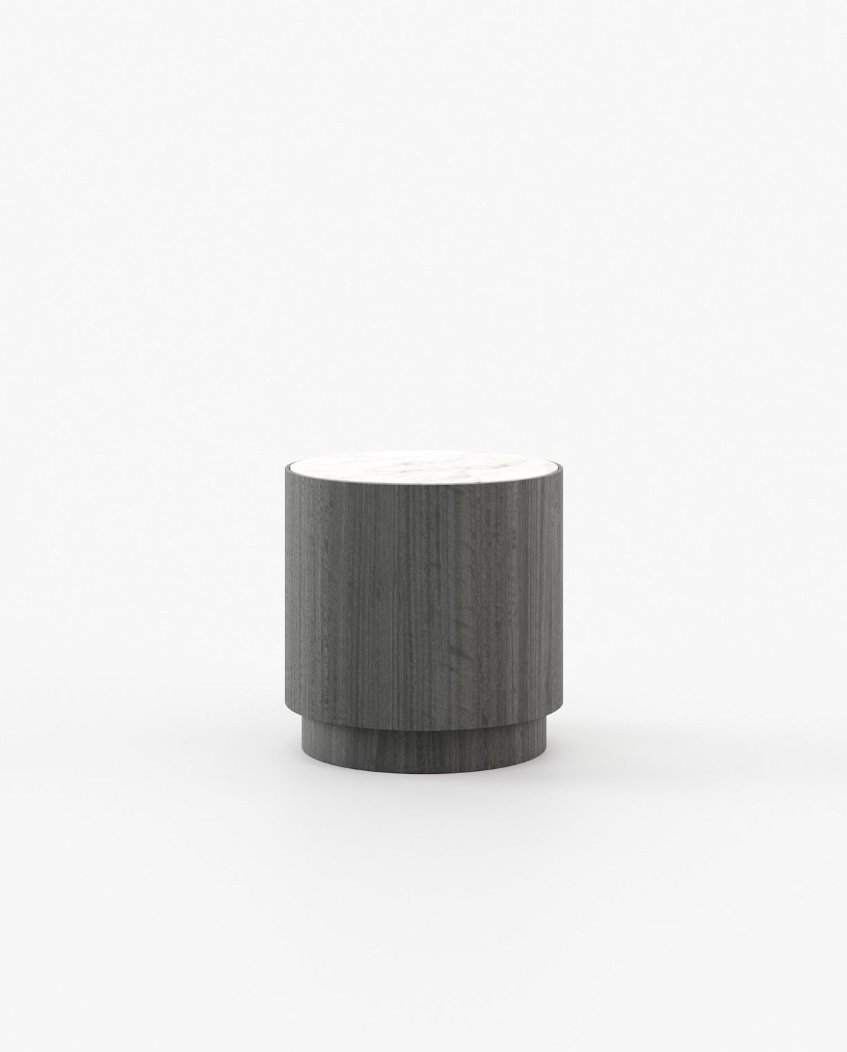 Laskasas GOLD Nest & Side Table Grey Eucalyptus Veneer Matte