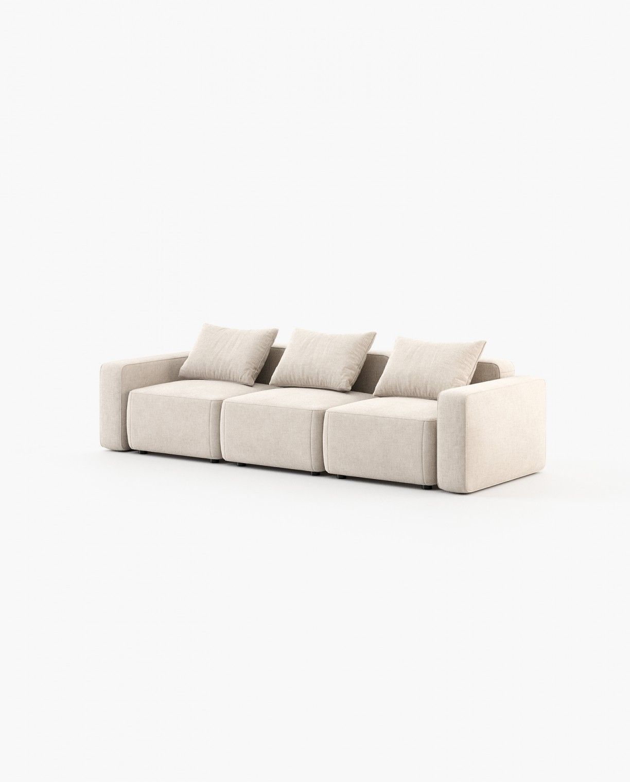 Laskasas HIDRA right corner module Sofa Xangai White